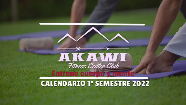 Calendario Actividades 1º Semestre 2022 - Akawi Fitness Center Club