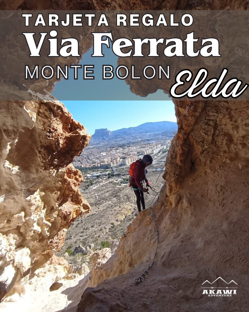 Tarjeta Regalo para Aventura en Vía Ferrata – Monte Bolón